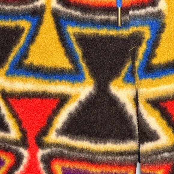 Patagonia Synchilla Patch Aztec Fleece Pants Size Small Soft Skiing Resort - Picture 3 of 4